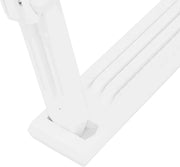 View Deluxe Above-Ground Pool Ladder A-Frame Swimming Non-Sliip Step Ladder, White image 4