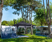 View Outdoor retractable sunshade tent (10x10) camping sun shelter series, grey version image 4