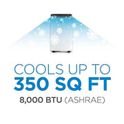 View BLACK DECKER 8,000 BTU Portable Air Conditioner up to 350 Sq.ft with Remote Control image 4