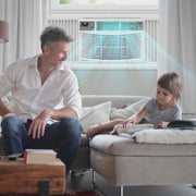 View PhiloDeco 12000 BTU Window Air Conditioner 550 Sq Ft. Intelligent Ac Units, LED Display Screen, Operates Quietly, Energy-Saving. Timer ? Sleep and... image 4