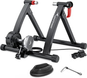 View Bike Trainer Stand Indoor Riding - Sportneer Magnetic Stationary Bicycle Exercise Stand with Noise Reduction Wheel, 6 Resistance Adjustable image 1