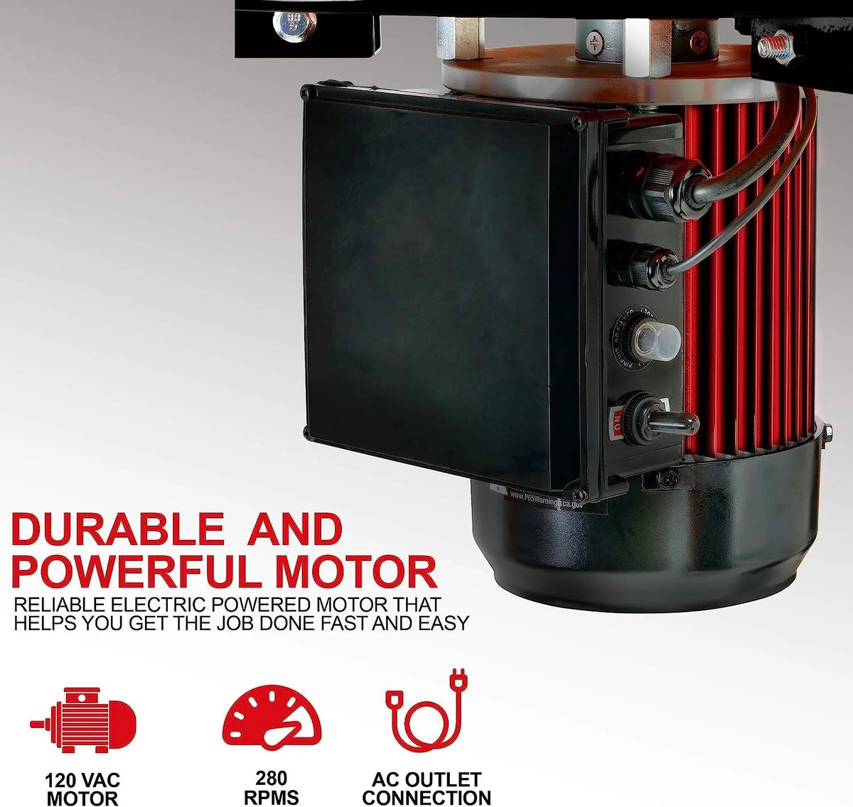 1 HP Electric Chicken Plucker, Stainless Steel, 120VAC, 280 RPM, 20-Inch Drum, 92 Soft Fingers