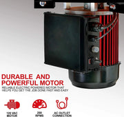 View 1 HP Electric Chicken Plucker, Stainless Steel, 120VAC, 280 RPM, 20-Inch Drum, 92 Soft Fingers image 3