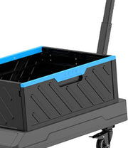 View Foldable trolley: A wheeled foldable trolley, suitable for outdoor camping activities image 2