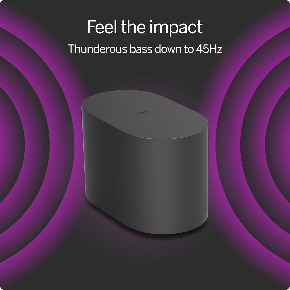 5.1.2 Soundbar with Wireless Subwoofer and Dolby Atmos
