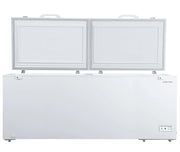 View Hamilton Beach 21 Cu. ft. Chest Freezer, Double Doors, HZ9212, White image 2
