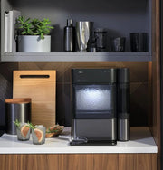 View Countertop Nugget Ice Maker | Ice Machine with WiFi Connectivity | Smart Home Kitchen Essentials | Black Stainless image 3