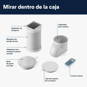 View Pinguino Compact PAC ES72 YOUNG Aire Acondicionado Portátil 8.300 BTU/h, 2,1 kW, hasta 60m³, Función Deshumidificador y Ventilación, Temporizador 24 image 6