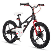 View 18" Magnesium Alloy Kids Bike – Dual Disc Brake, Lightweight Frame, Black image 1