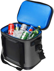 View 30-Can Portable Cooler Bag, Insulated Soft-Sided Cooler for Camping image 2