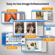 View Plustek Foto-Scanner – ePhoto Z300 German Design Award 2018, scannt 4x6 Fotos in 2 s, automatische Ausrichtung und CCD-Sensor. Unterstützt Mac und PC. image 5