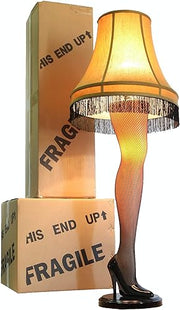 View 45-Inch Christmas Deluxe Leg Lamp, Multicolor image 2