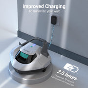 View Cordless Robotic Pool Cleaner, Pool Vacuum with Dual-Drive Motors image 4