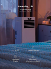 View MeacoCool MC Series Pro 10000 BTU Mobile Klimaanlage mit App-Steuerung, Fernbedienung, Energieklasse A, leise (53 dB), 4-in-1 Kühlung, 18–28 m², image 4