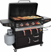 View 36-Inch 4-Burner Outdoor Griddle with Air Fryer, Multi-Function Gas Grill and Griddle Cooking Station image 1