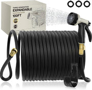 View Expandable Garden Hose 100ft - New Patented Water Hose with 40 Layers of Innovative Nano Rubber image 1