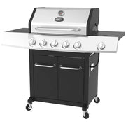 View Burner Propane Gas Grill with Side Burner image 3