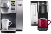 View Commercial office single-cup K-Cup coffee machine, silver version image 3