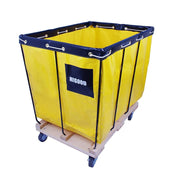 View Basket Trucks,Service Carts Yellow 8 Bushel Knock Down Truck,Carts, 10.0 cu. ft, 400 lb, 34" L X 22" W X 30.5" H Capacity image 1