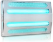 View An indoor wall-mounted ultraviolet fly trap, used for catching flies, moths, mosquitoes and other flying insects. image 1