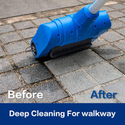 View Grout Cleaner Machine with Grout Brush,Heavy Duty with Wire Surface Brush,Standy Safety Grout Scrubber,Moss,Weed Between Floor Tiles,Patio,Board,Bricks, (Outdoor Bundle) image 3