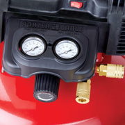 View 6 Gallon Pancake Air Compressor, Oil-Free Portable Electric Compressor for Garage, Workshop and DIY Projects image 3
