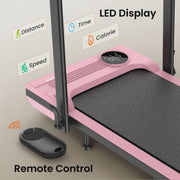 View ANCHEER Portable Folding Walking Pad 300lb, 7.5 MPH Under Desk Treadmill with Remote Control LED Display,2 in 1 Walking Pad Treadmill for... image 2