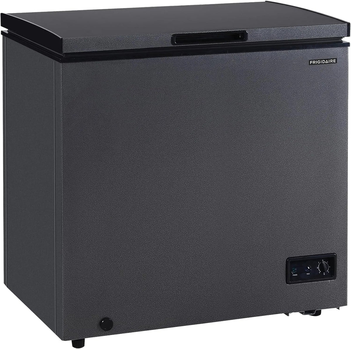 7 Cu. Ft. Chest Freezer with Adjustable Thermostat and Removable Basket, Granita Finish