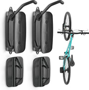 View 2-Pack Swivel Bike Wall Mount, Garage Bike Hangers, Holds Up to 66 lbs image 1