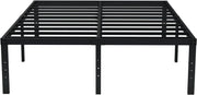 View EMODA Queen Bed Frame No Box Spring Needed 18 Inch Heavy Duty Metal Tall Platform Bed Frame image 1
