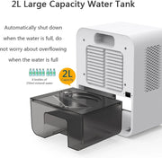 View Bedroom Dehumidifier 2.2L Water Tank with Hygrometer RGB LED Light image 4