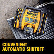 View 20V Cordless Tire Inflator, Compact and Portable, with Automatic Shut-Off and LED Light image 4
