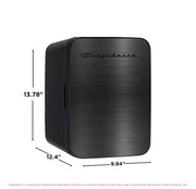 View Frigidaire 10L 15-Can Mini Personal Fridge – Black Stainless image 5