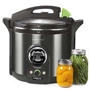 View 12-Quart Digital Canner, Black Stainless Steel image 1