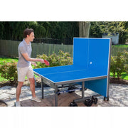 View JOOLA Nova Pro Plus Outdoor Table Tennis Table with Weatherproof Net, 9锟-5 ft, Foldable, Aluminum Surface image 3