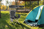 View Nice C Canopy Chair, Camping Chair with Canopy, Folding Chair with Canopy, Shade Chair, Canopy Chair Outdoor, Folding Lawn Chair with Canopy, Sport Chair, Camping Chair with Foot Rest (2-P w/Footrest) image 3