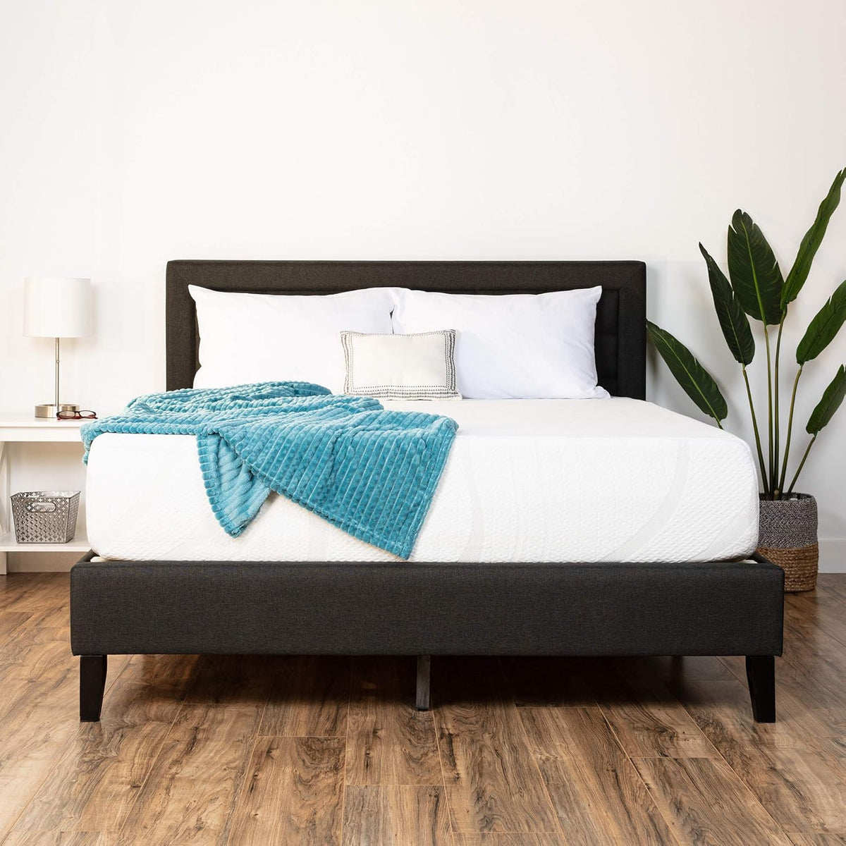 12 inches, green tea carbon fiber 12 inches, green tea carbon fiber cooling gel memory foam mattress, free of glass fibers, three-layer structure, good breathability - complete type, medium softness