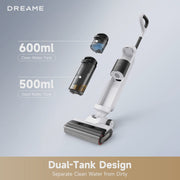 View Dreame FloorX 300 Wet Dry Vacuum Cleaner, Vacuum Mop All in One with Auto Self-Cleaning, Floor Cleaner Machine for Hard Floor, 35 Mins Runtime,... image 6