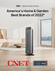 View Dreo Space Heater for Inside, Electric Heater for Home with Remote, 24 in 11ft/s Fast Quiet Heating, 3 Modes, Safe Energy Efficient Heaters for... image 6