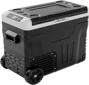View EUHOMY 12 Volt Refrigerator, 37QT(35L) Electric Cooler, Portable Freezer 12V/24V DC 110-240V AC, 12V Fridge -4--~68--, 12V Cooler with Wheels & 2 Baskets for Travel, Truck, Boat, Camping image 3