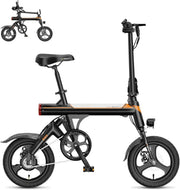 View EB3 Electric Bike Adults 21mph, 500W Peak Motor, 270Wh Battery, Rear Suspension, 3 Levels Assist, 14" Folding Ebike for Adults and Teens, Complies to UL2849 image 3