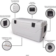 View Igloo MaxCold 152-qt. Cooler White 01 image 2