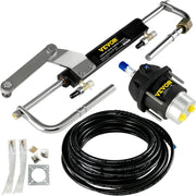 View Hydraulic Outboard Steering System Kit (90 horsepower) Accessories Kit (for marine use) Cylinder and Pipeline, Marine Hydraulic Pump, Outboard Steering Device, Ship Rudder Control Device image 1
