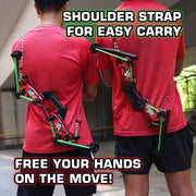 View 2. Master Controller Bow, 20 Zynix Whistle Arrows, 2 Parachute Replacement Parts, 2 Shoulder Straps and 4 Arrow Bags - Long-distance Outdoor Equipment image 4