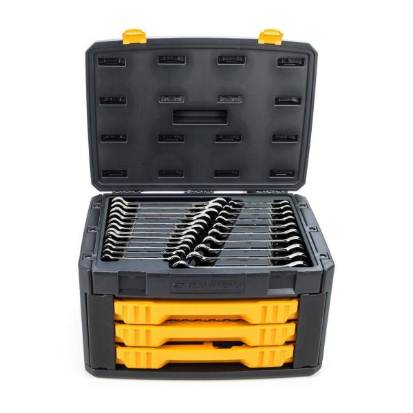 232-Piece Mechanics Tool Set – SAE/Metric with Standard & Deep Sockets