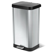 View 20 Gallon Stainless Steel Step Trash Can, Large Kitchen Garbage Bin with Odor Control image 1