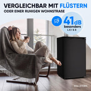 View Stillstern Gefrierschrank C (73L) 4-Sterne-Gefrierfach -18°C ger. Energiever. Mini Freezer mit 3 Fächer, stufenlos reg. Temp., kleine Tiefkühltruhe, image 4