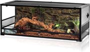 View 67-Gallon Reptile Terrarium with Sliding Glass Doors, 48 x 18 x 18 Inches image 1