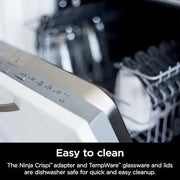 View 2026 Ninja Crispi Freidora de Aire Caliente, Compatible con Microondas, Congelador y Lavavajillas, Sistema de Cocina Portátil en Vidrio No Tóxico, image 3