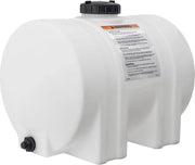 View Horizontal Polyethylene Reservoir Water Tank with Legs, 550 Gallon, Made in the USA, Poly Tank for Water and Non-Flammable Liquids, Rust and Corrosion Proof image 4